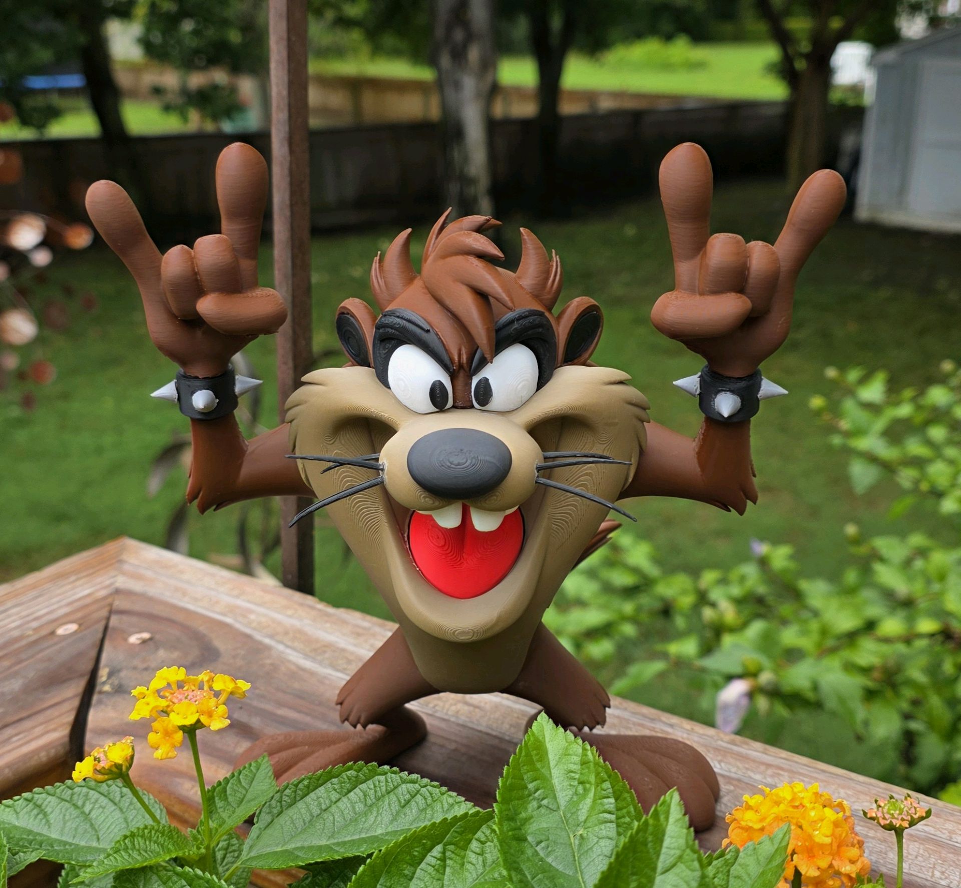 1ft taz rockin' out by 3dCurioPrints