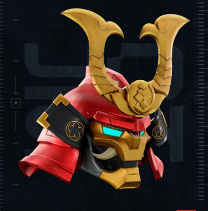 Iron Samurai helmet size up to 24" marvel iron man by 3dCurioPrints