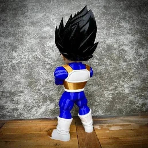 27 inch Dragon Ball Z Vegeta bust collectible statue for anime fans display