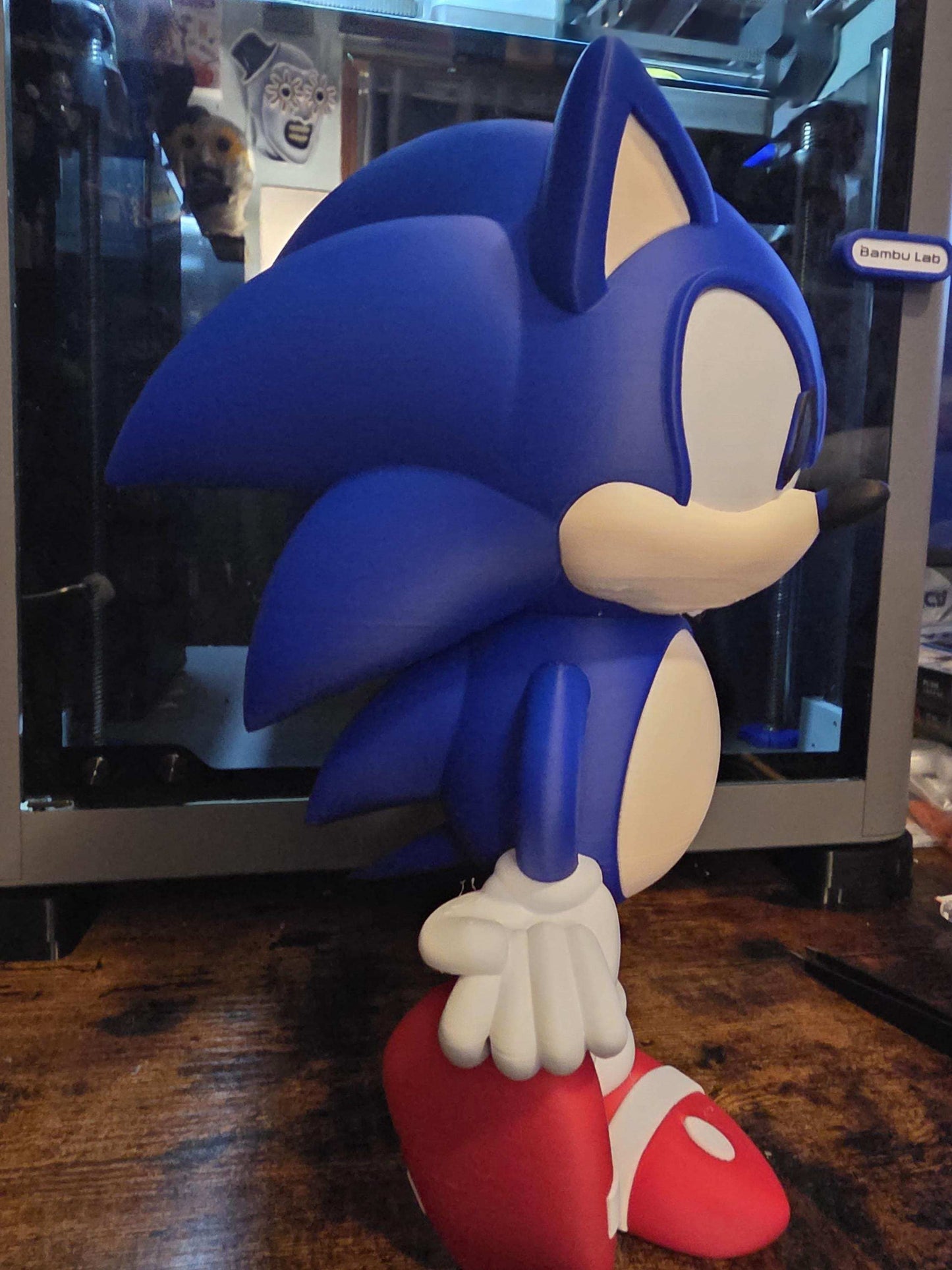 10" Sonic figure bust statue figure ready to ship by 3dCurioPrints