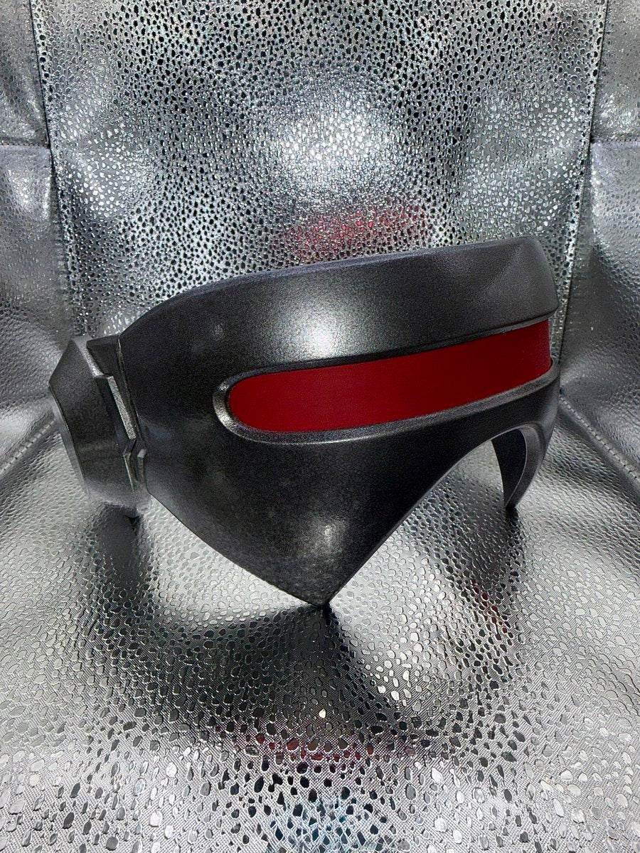 Cyclops v2 mask in red with options in yellow, black, and gray ready to ship in 1 day