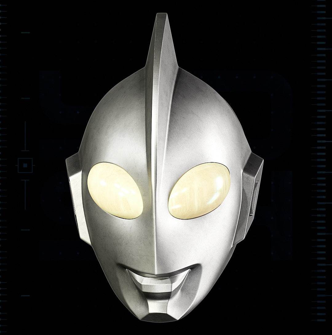 Return of Ultra man Jack helmet grey fits heads up to 24 inches vintage 1971