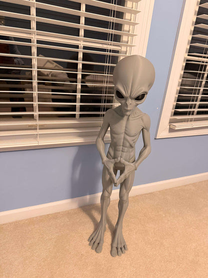 3 Ft Alien the Leader Prop Inspired By 1947 Roswell Incident by 3dCurioPrints