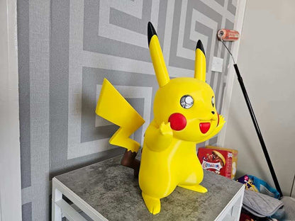 Large 1:1 1ft life size full size pokemon pikachu #0025 by 3dCurioPrints