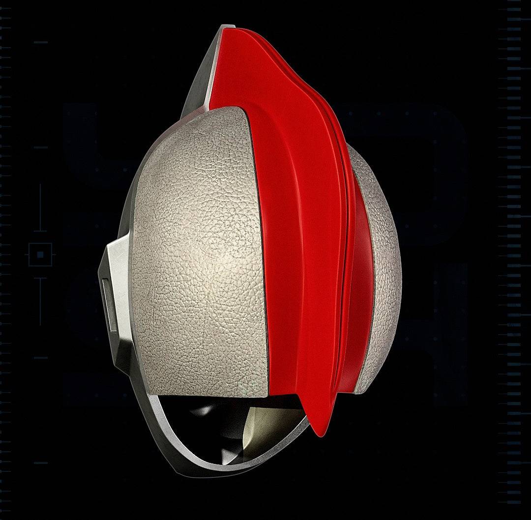Return of Ultra man Jack helmet 1971 grey fits up to 24 inch heads