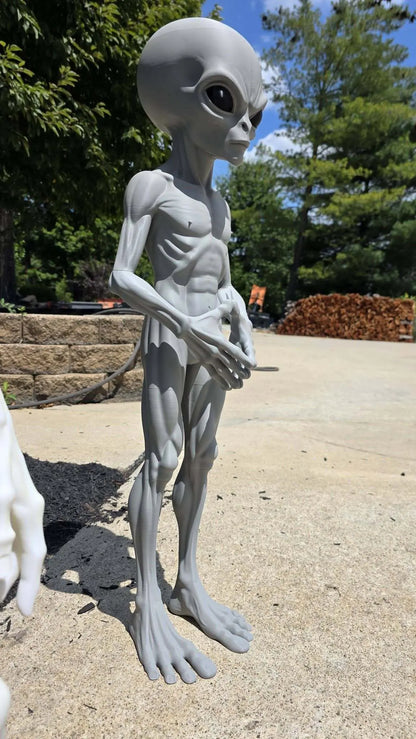 3 Ft Alien the Leader Prop Inspired By 1947 Roswell Incident by 3dCurioPrints