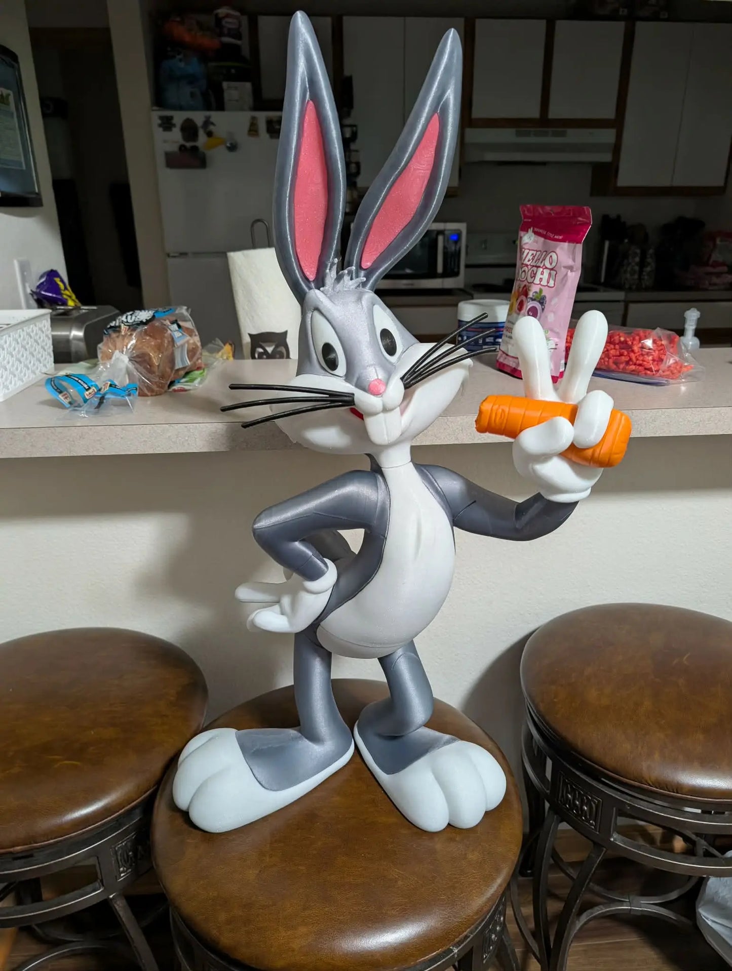 32" Life size bugs bunny legs/arms glued by you by 3dCurioPrints