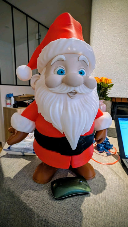 23" 1ft 11in Santa almost 2 feet by 3dCurioPrints