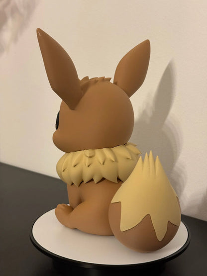 16 Inch Eevee Pokemon Statue Custom Handcrafted Collector Display