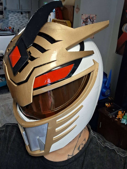 Full size Lord Drakkon mask with magnets and mesh detail