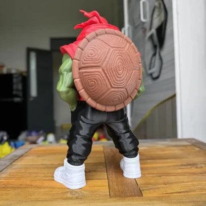 23 inch urban version Raphael TMNT statue bust with street-smart design