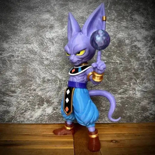 23" 1ft 11in Beerus Dragonball Z bust by 3dCurioPrints