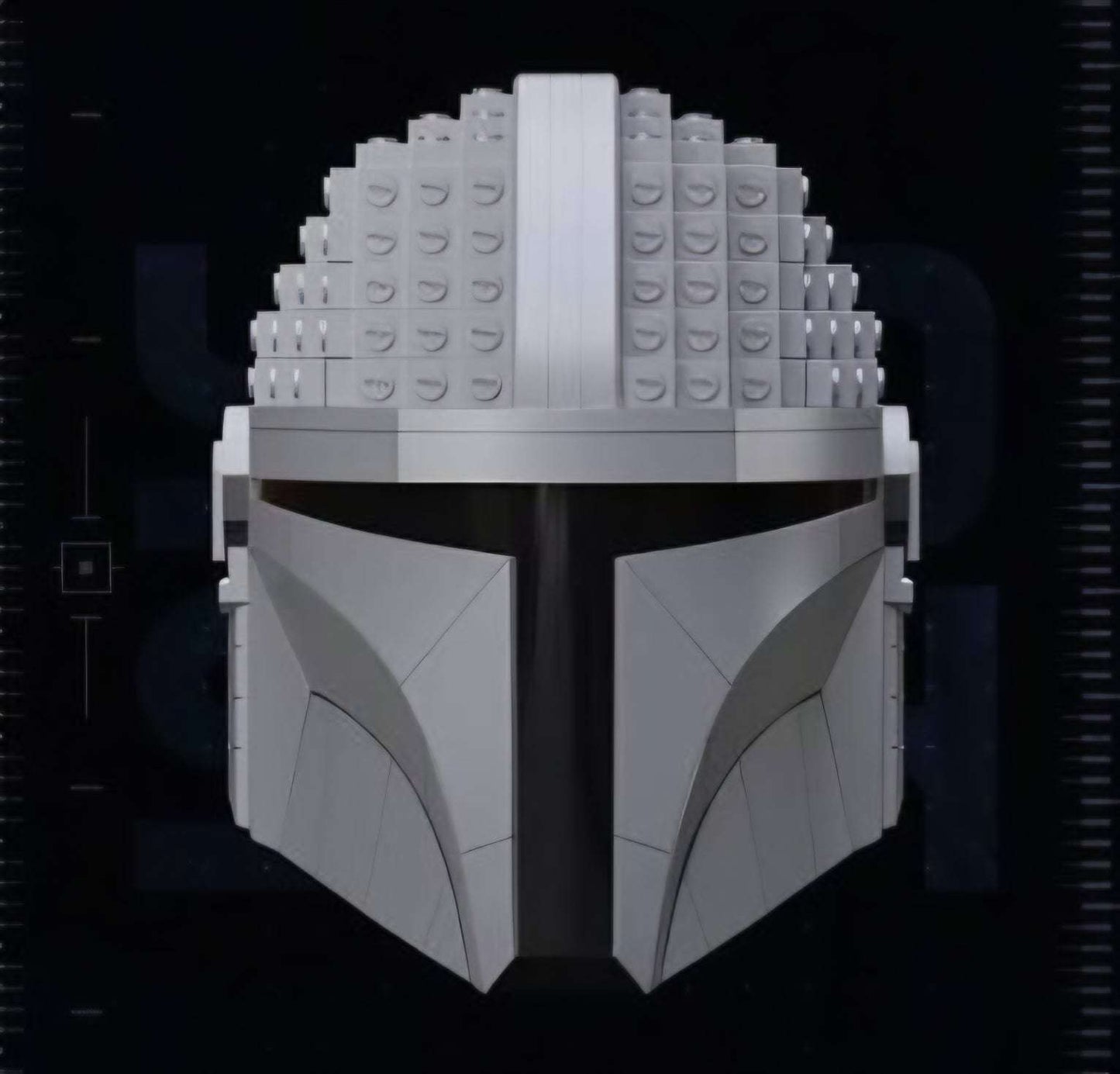Lego mando, Darth Vader, and stormtrooper helmets with price per piece, size fits all