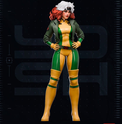 Life sized 5 ft 11 in Marvel Rogue statue