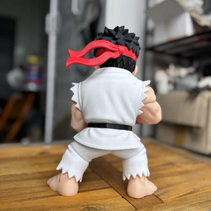 22-inch Ryu Street Fighter bust statue for gamer collection display