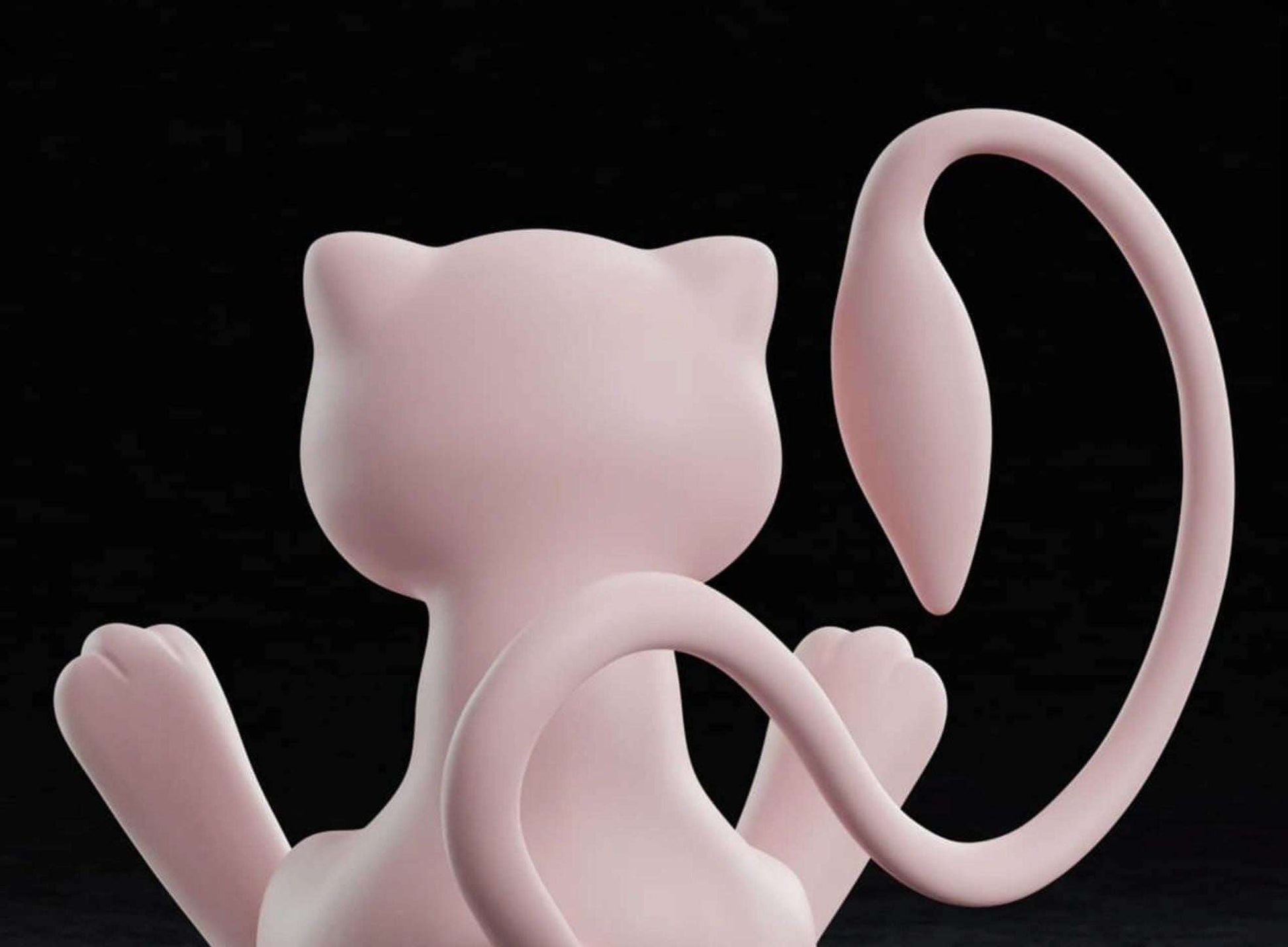 Life size full size 1ft Mew pokemon #0151 bust statue figure by 3dCurioPrints