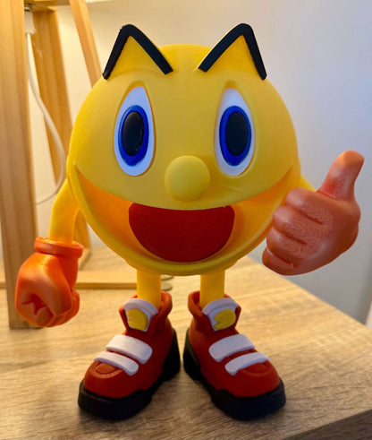 12 Inch 1ft Pacman Character Figure Bust Collectible Statuary