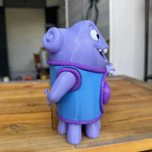 15" OH! figure from the movie Home, kid-friendly alien collectible