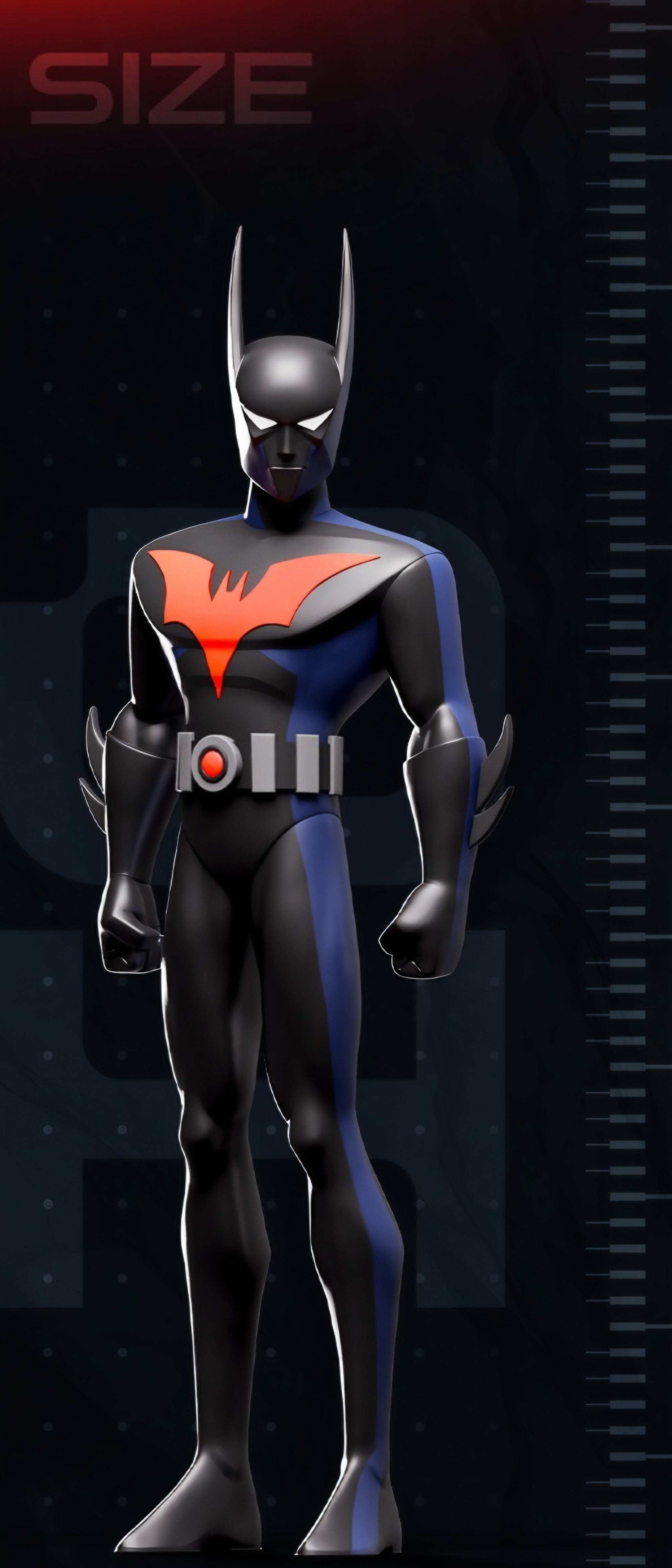 Life size 6ft 4in beyond batman model black no wings want wings message me extra by 3dCurioPrints