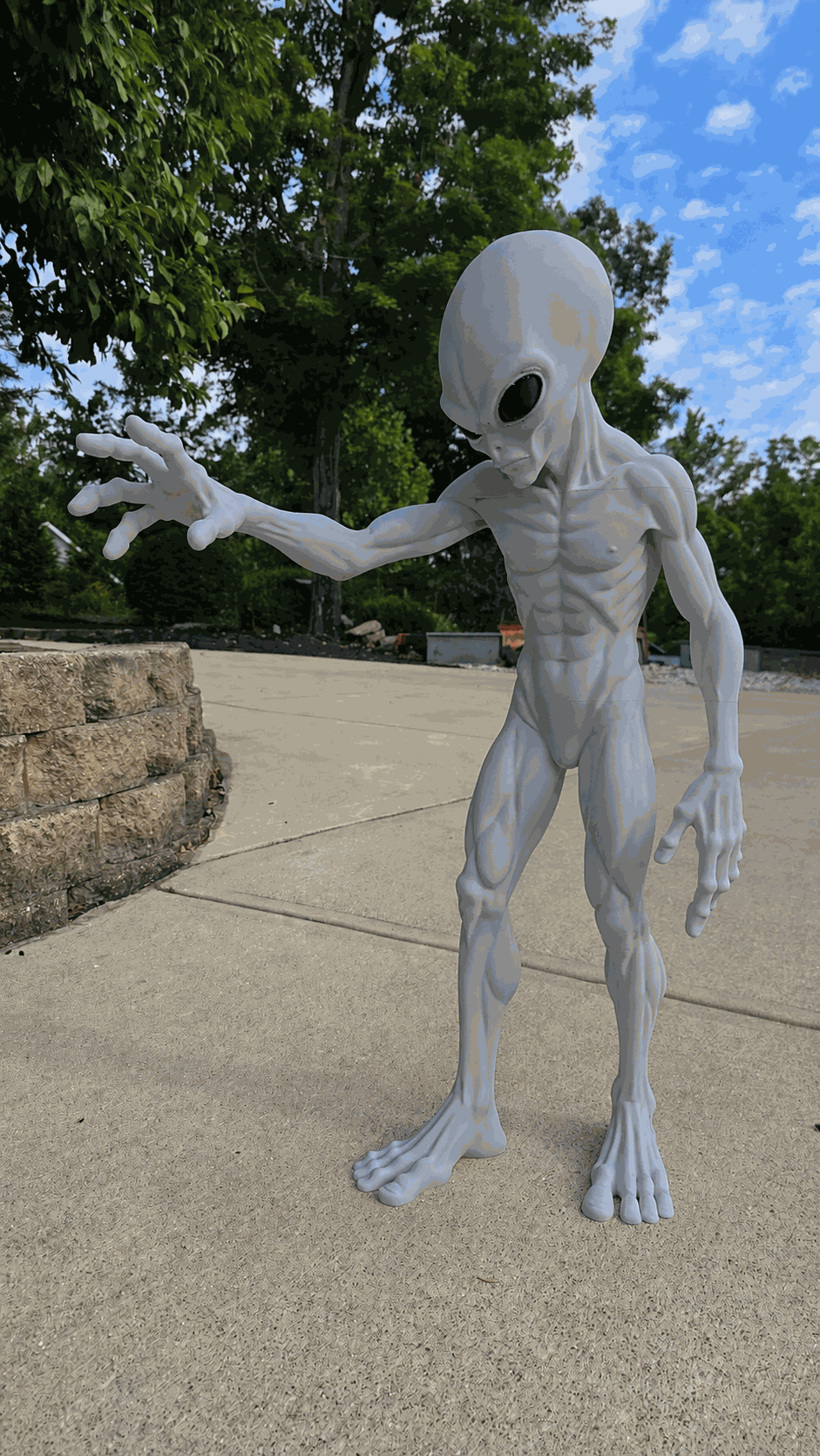 3" ft Alien Prop Medical version arm need glued your end by 3dCurioPrints