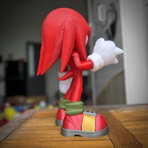 19 inch Knuckles bust statue from Sonic the Hedgehog for display and collection