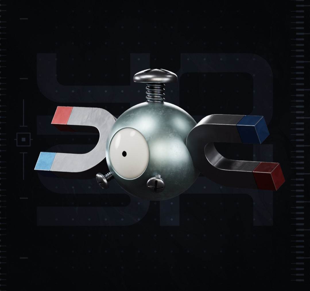 Pokémon life size 1ft Magnemite full size figure