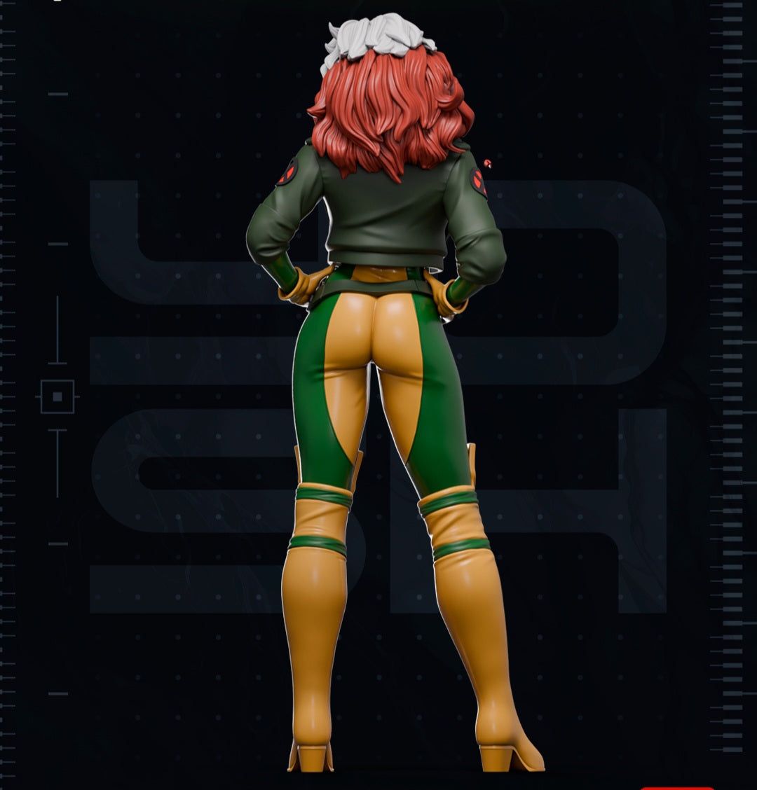 Life sized rogue 5 ft 11in full si by 3dCurioPrints