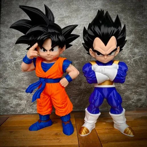 2 pack 27" Vegeta and 24" Goku action figures discounted bundle