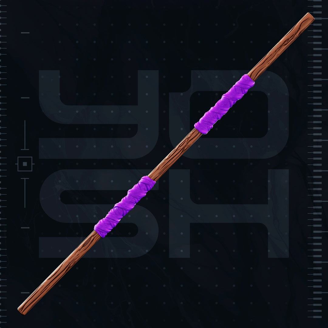 TMNT Donatello staff cosplay will be in 2 pieces by 3dCurioPrints