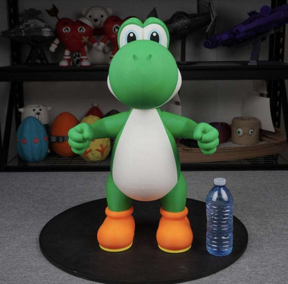 Large 27" 1:1 Yoshi bust lifesize mario figure bust statue by 3dCurioPrints