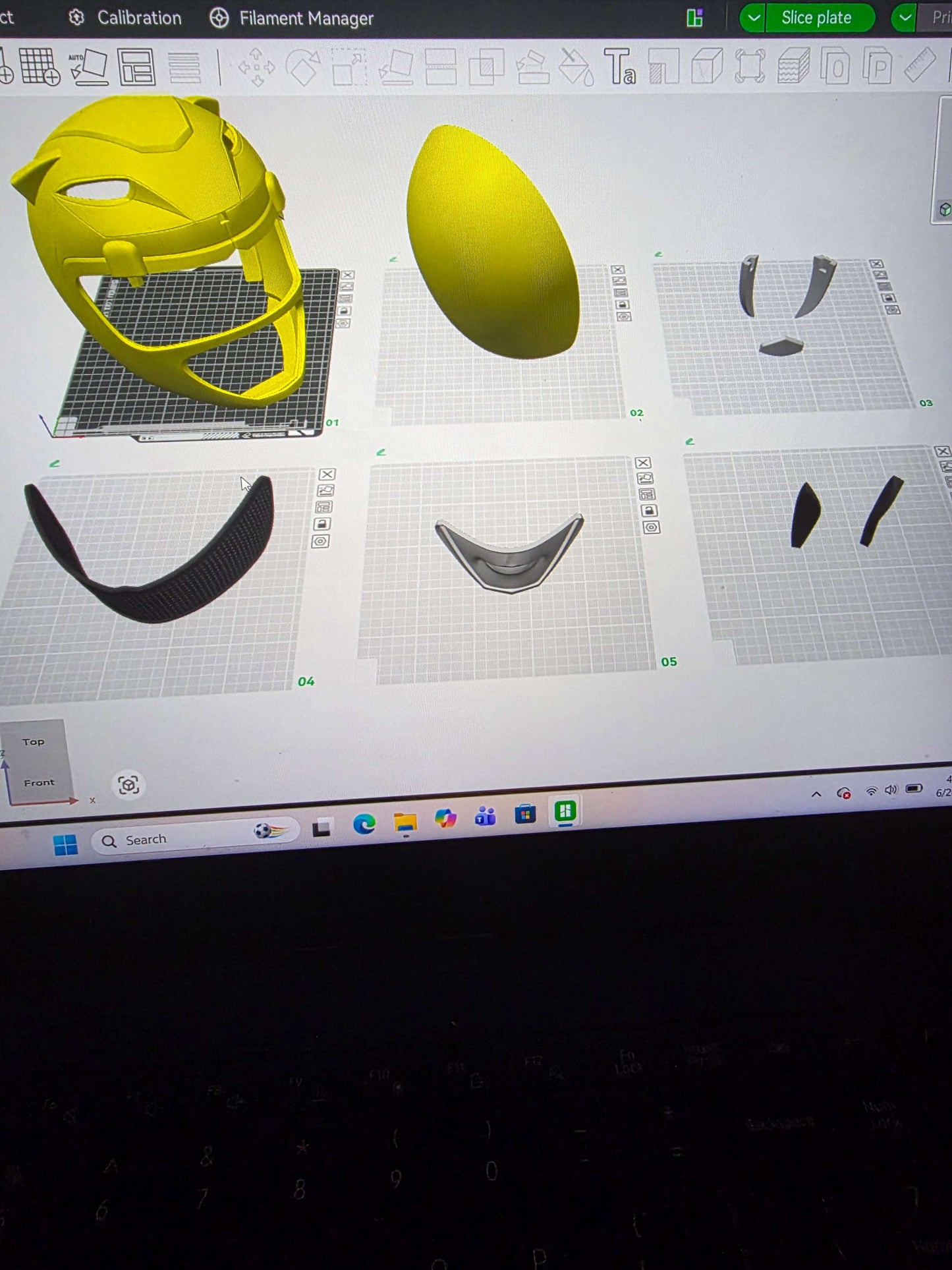 Yellow Power Ranger helmet mask with magnets, one size for cosplay and costumes