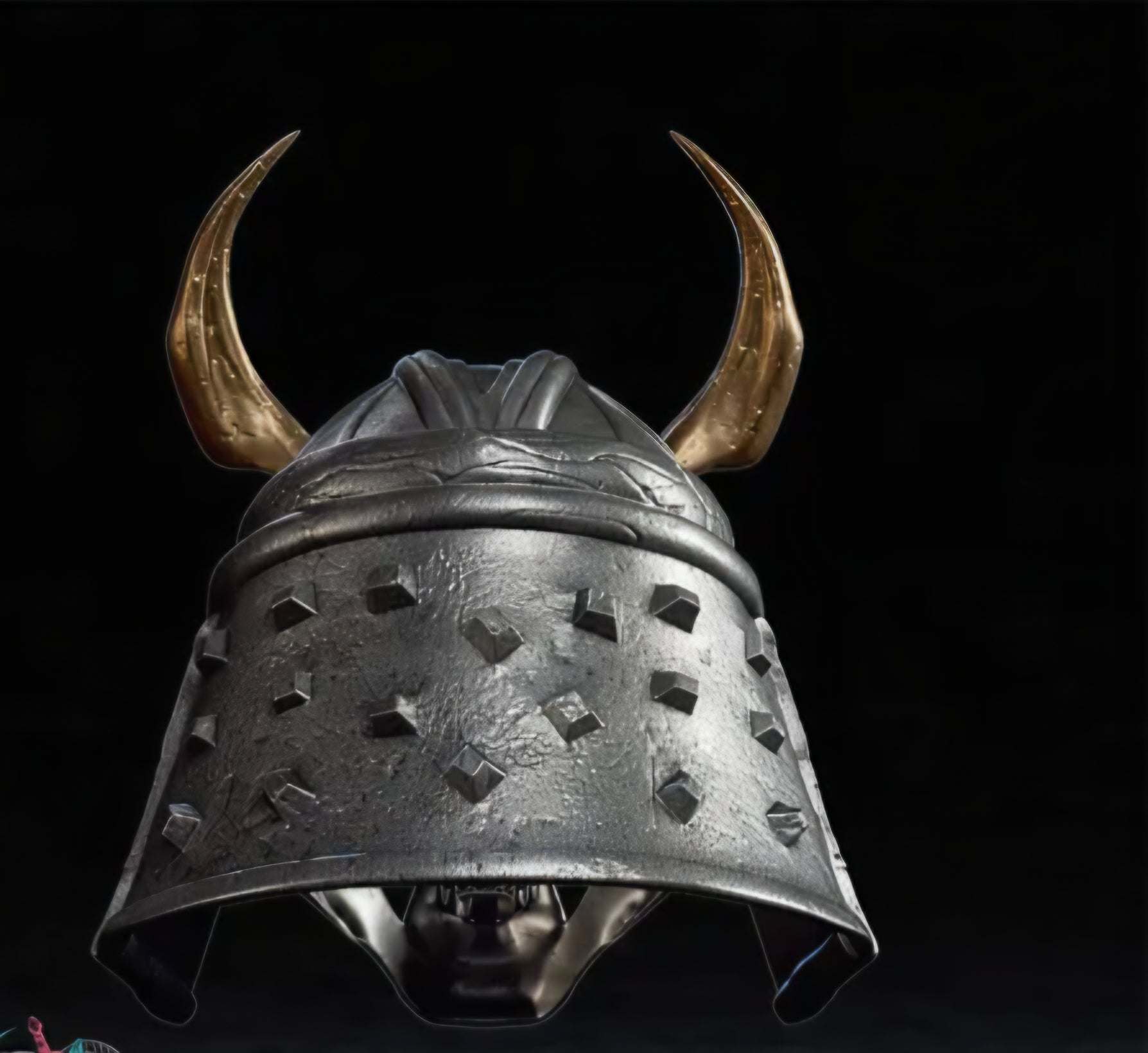Shao Khan Mortal Kombat helmet mask one size fits standard heads cosplay prop