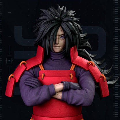 Life size 5ft 11in Madara statue from Naruto with partial assembly required