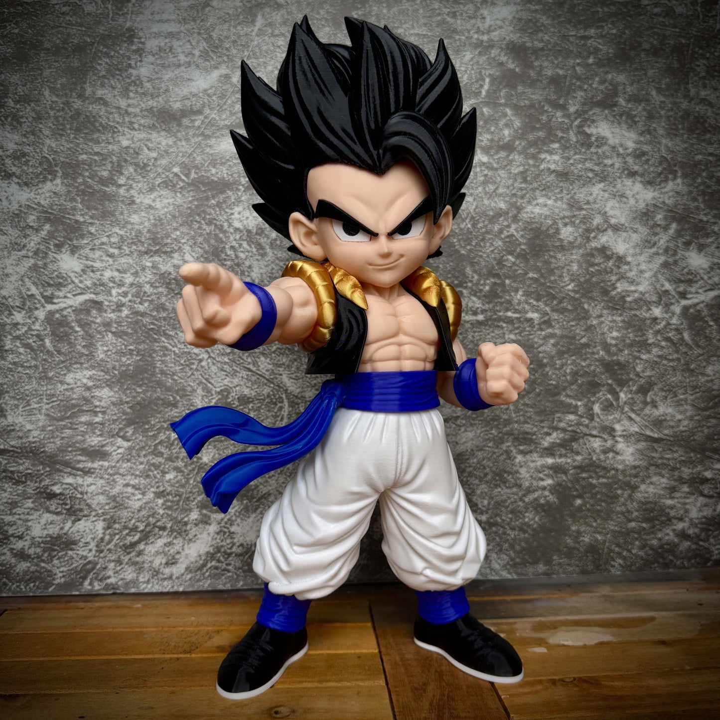 24-inch Dragon Ball Z Gogeta bust statue collectible resin figure