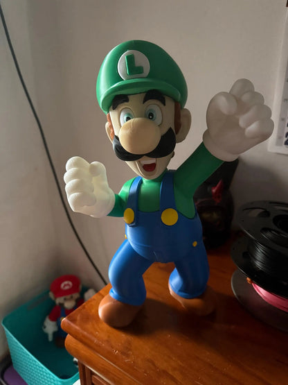 18" 1ft 6in Luigi from Mario by 3dCurioPrints