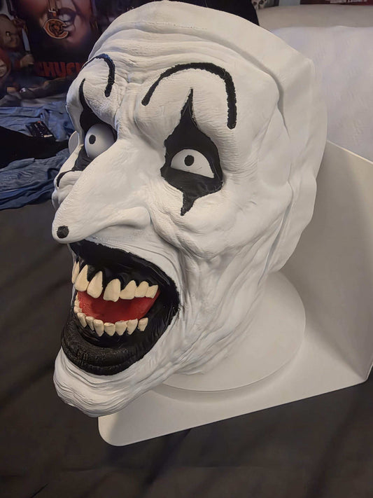 Art the Clown colored popcorn bucket