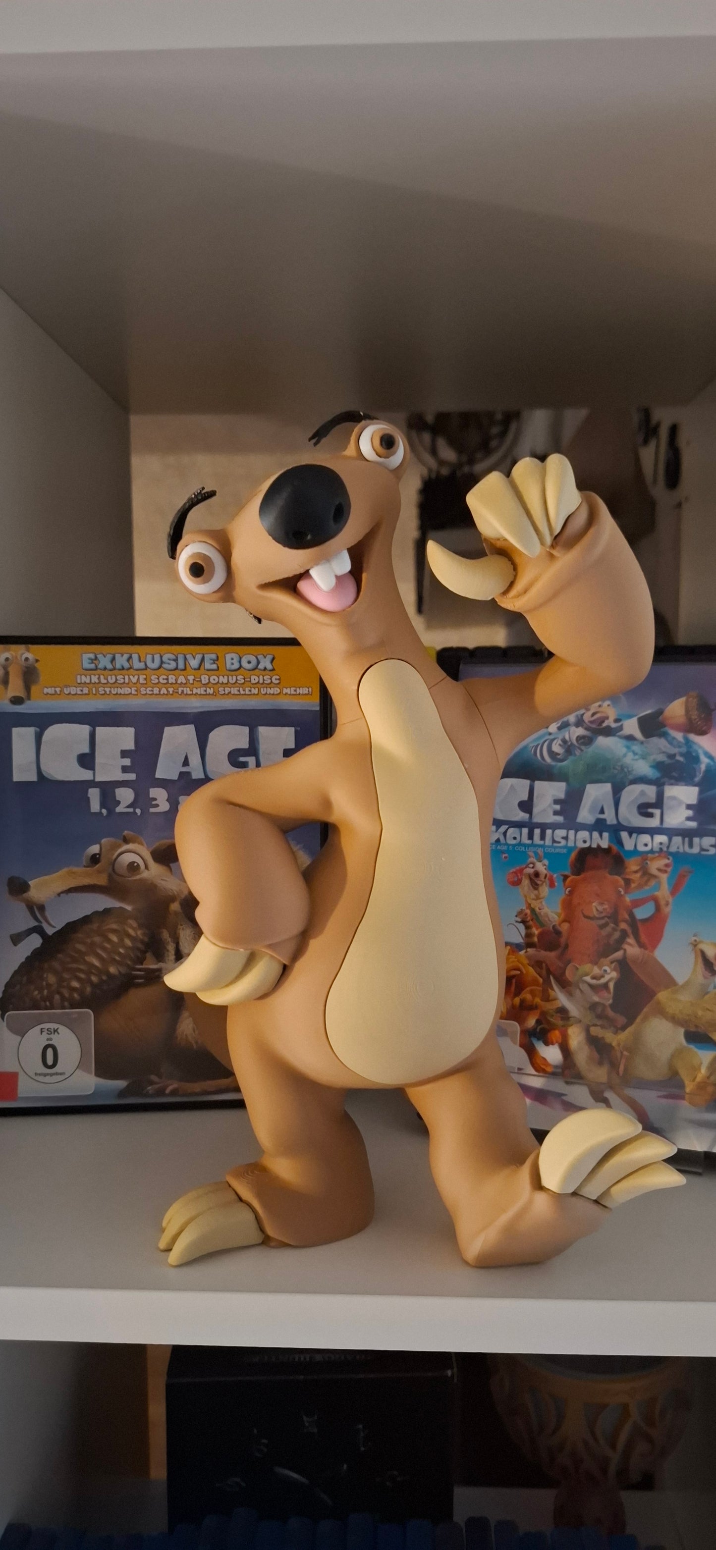 1ft 3in 15" Sid from Ice Age by 3dCurioPrints