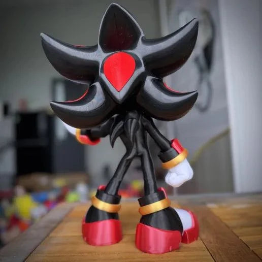 18-inch Shadow the Hedgehog bust statue from Sonic collectible series