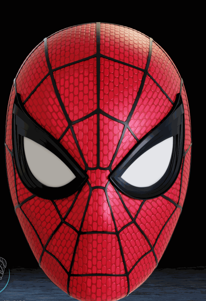 Spider-Man 2 Brand New Day and Symbiote Venom mask set fitting heads up to 24 inches