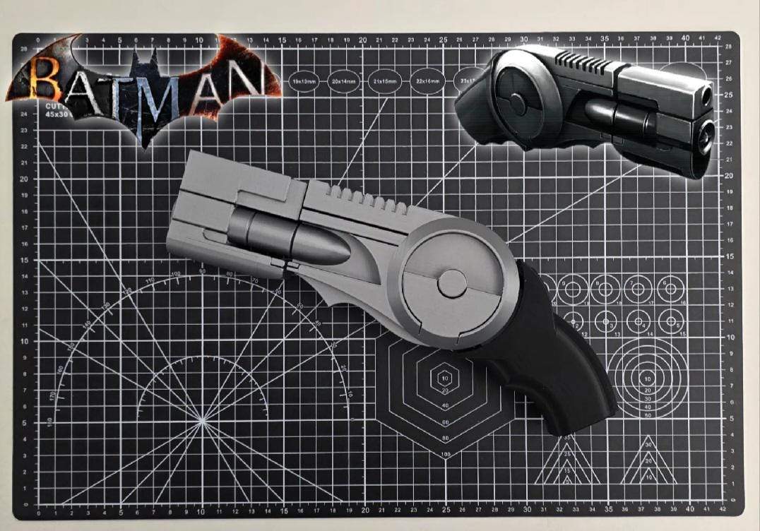 Cosplay batman arkham knights grapnel gun fake by 3dCurioPrints