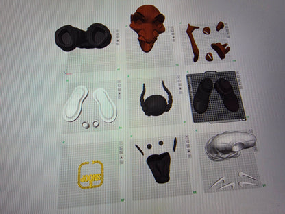 26" 2ft 2 Snoop made changed jeans black shoes black by 3dCurioPrints