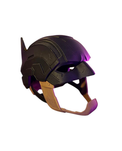 Full-size vigilante detective mask Batman helmet fitting heads up to 24 inches for cosplay and display