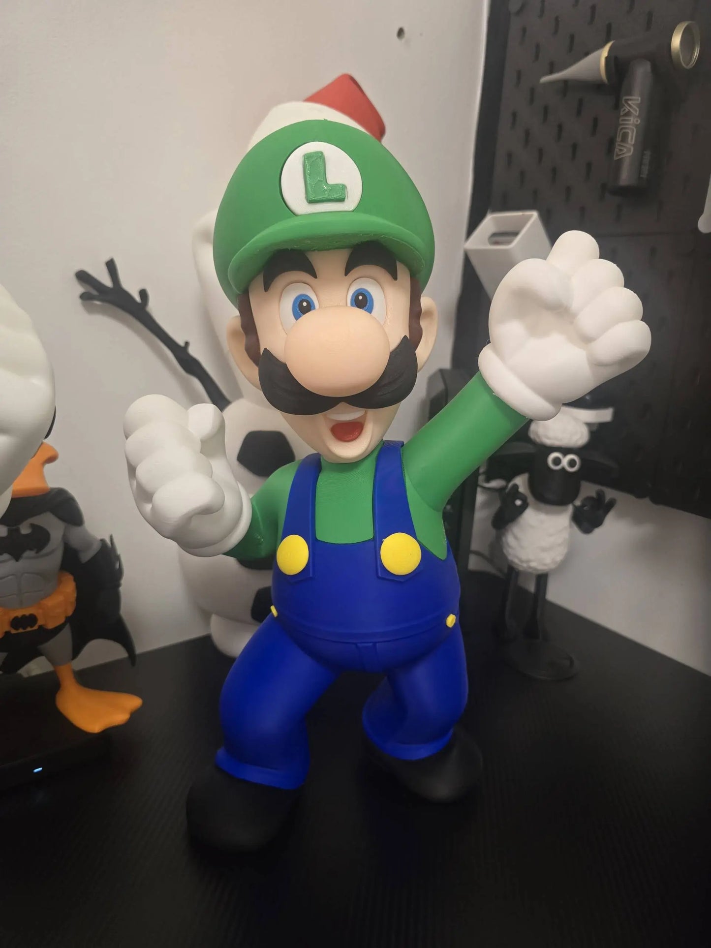 18" 1ft 6in Luigi from Mario by 3dCurioPrints