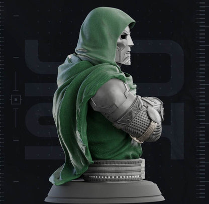 32-inch life size Dr. Doom bust Marvel Avengers collectible statue full size figure