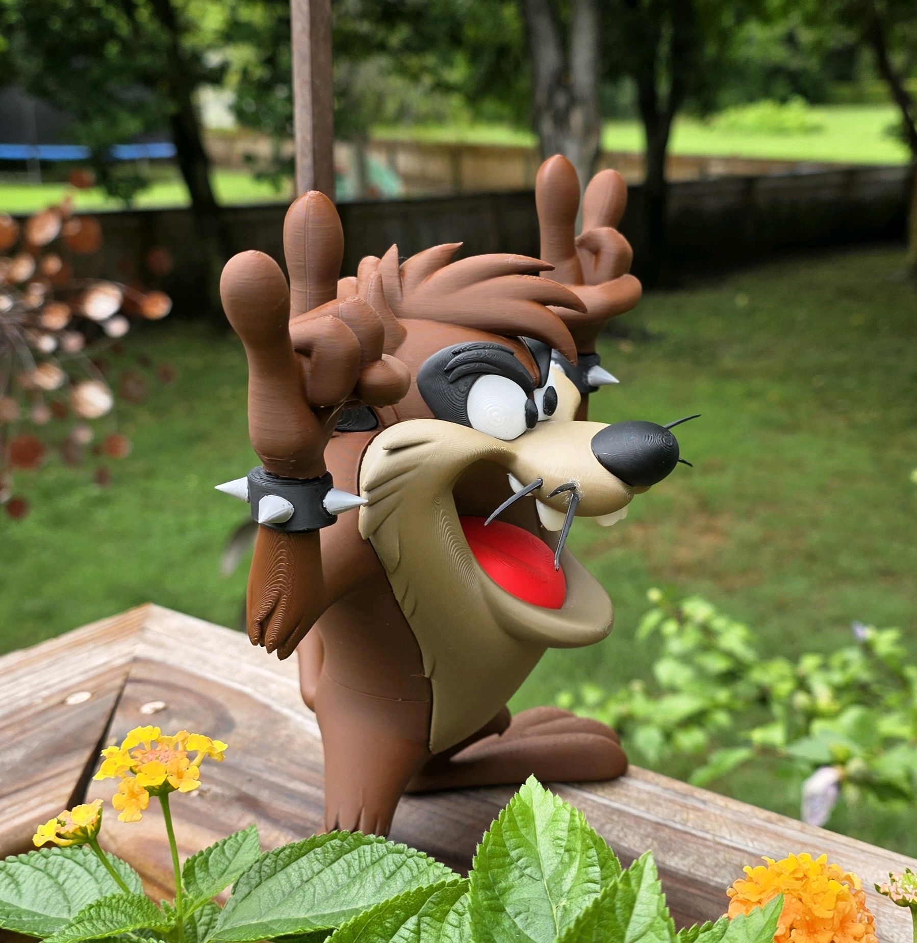 1ft taz rockin' out by 3dCurioPrints