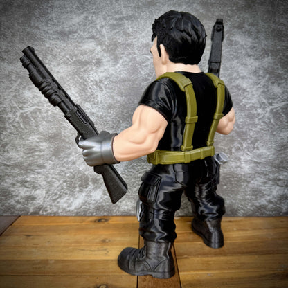 28 inch massive Punisher superhero statue standing bold and detailed