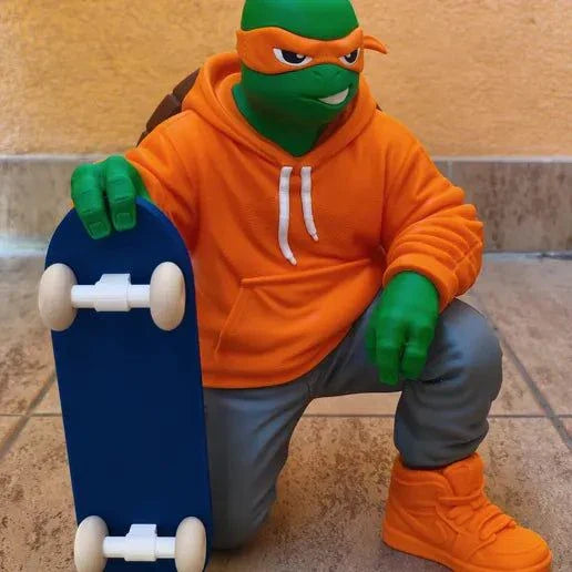 16-inch Michelangelo TMNT urban version figure standing upright