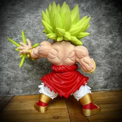 25-inch Broly Dragon Ball Z bust statue collectible hand-crafted display figurine