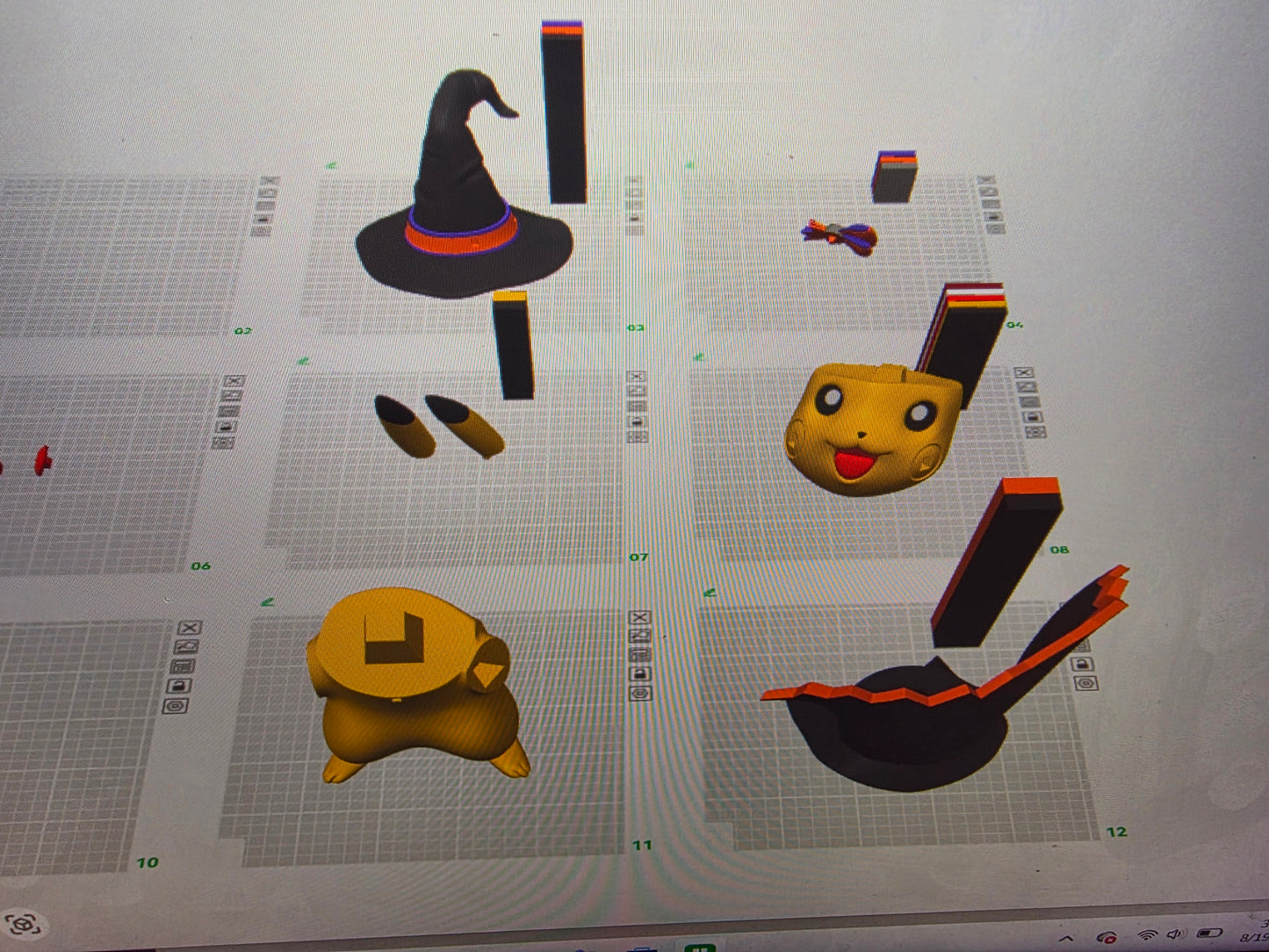Life size 1ft 4in Pikachu Pumpkin by 3dCurioPrints