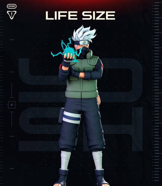 Life size 6ft Kakashi Hatake Naruto anime take 3-4 weeks to make by 3dCurioPrints